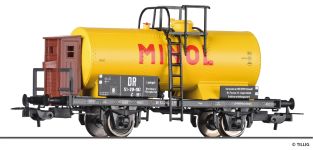 Tillig 77076 - H0 - Kesselwagen Minol, DR, Ep. III